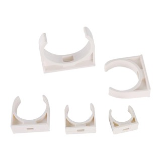 2 Cái 20 / 25 / 32 / 40 / 50mm Ống PVC Kẹp Ống Nước Hỗ Trợ Kết Nối Chân Đế