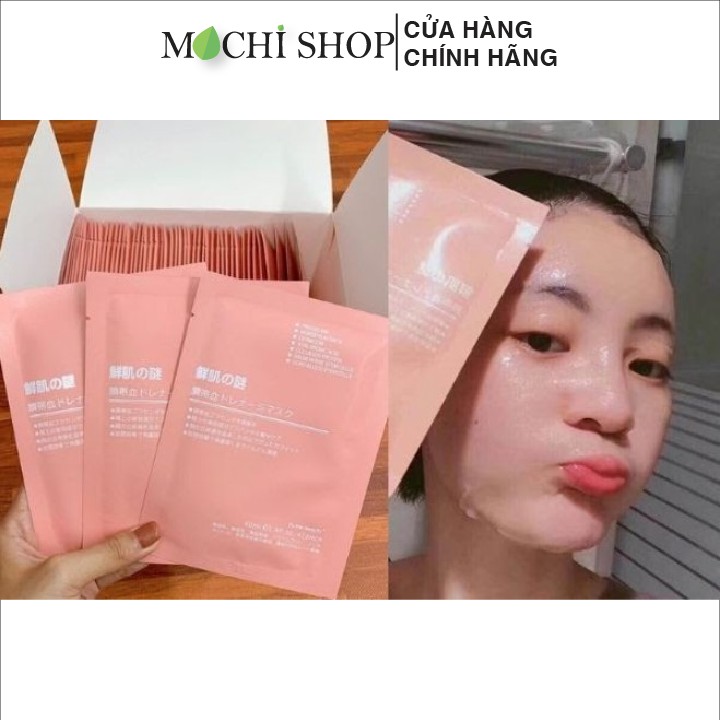 Mặt Nạ Nhau Thai Cừu Tế Bào Gốc Nhật Bản Stem Cell Rwine Beauty Trẻ Hóa, Trắng Da, Dưỡng Ẩm Chính Hãng - MOCHI SHOP