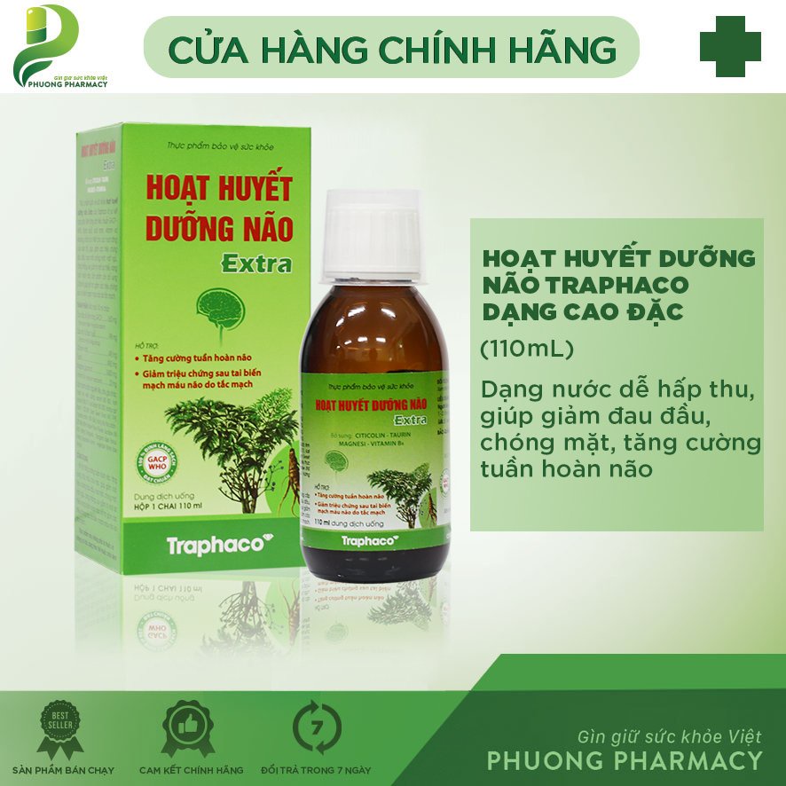 Hoạt Huyết Dưỡng Não Extra _ Traphaco( dạng cao đặc)