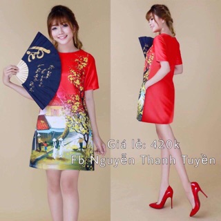 Combo đầm tết 300