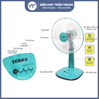 Quạt điện đứng Senko LTS1638