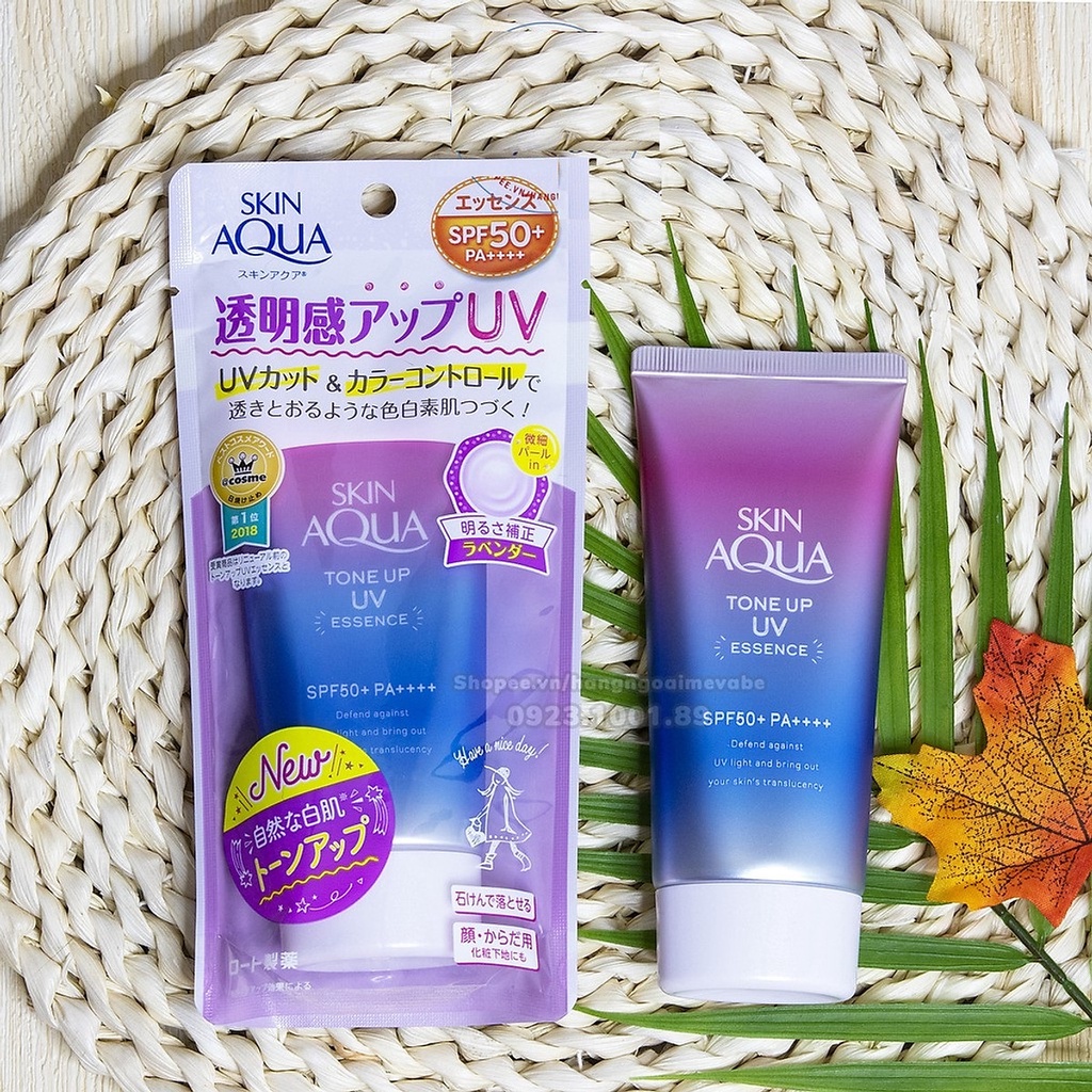 Kem chống nắng hiệu chỉnh sắc da Sunplay Skin Aqua Tone Up UV Milk SPF 50+ PA++++ +