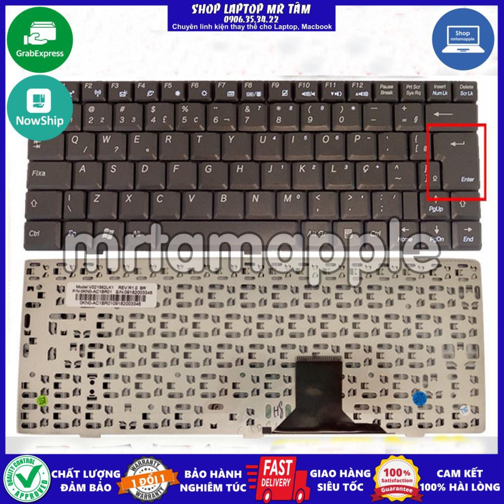 (KEYBOARD) BÀN PHÍM LAPTOP ASUS EPC 1000HA dùng cho Eee PC S101 904 905 1000 1000H