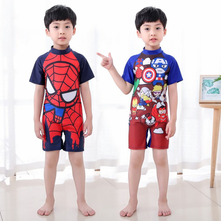 Đồ Bơi Bé Trai Supperkids Danh Cho Trẻ Từ 9kg Đến 42kg Vải Co Giãn Thoáng Mát