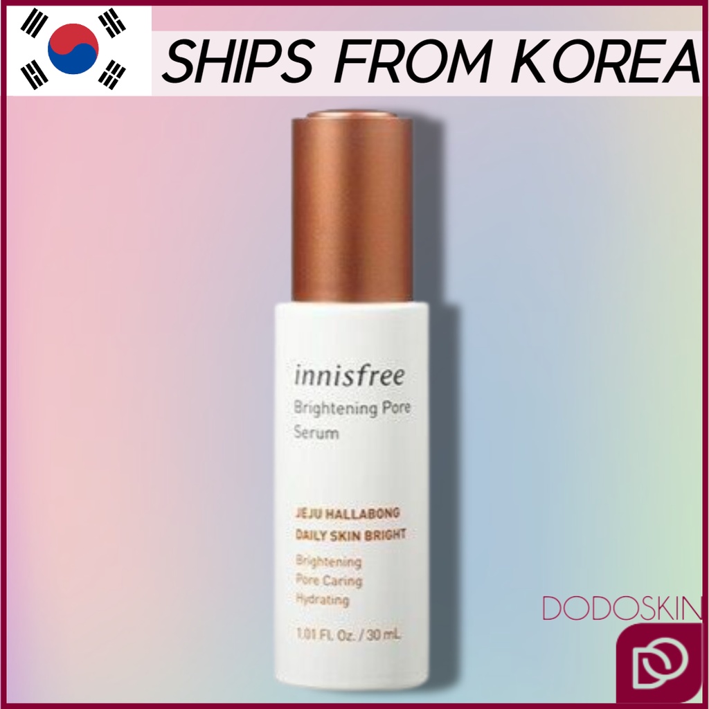 (Hàng Mới Về) Serum Innisfree Làm Sáng Da Và Thu Nhỏ Lỗ Chân Lông 30ml