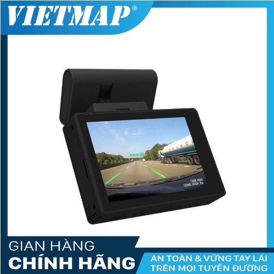 VIETMAP C65 - Camera Hành Trình Ô Tô Màn Hình Cảm Ứng+Thẻ 32GB - Hàng Chính Hãng