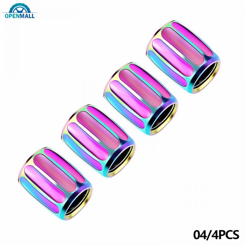 Set 4 Nắp Đậy Van Bánh Xe Ô Tô Chống Trộm Tiện Lợi
