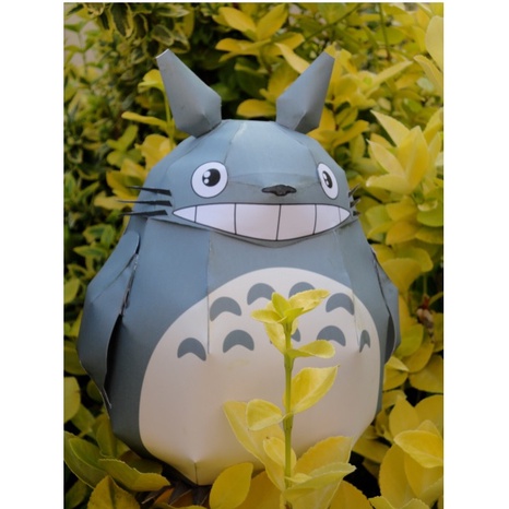 Mô hình giấy 3D nhận vật anime Ghibli: Bộ 3 Totoro
