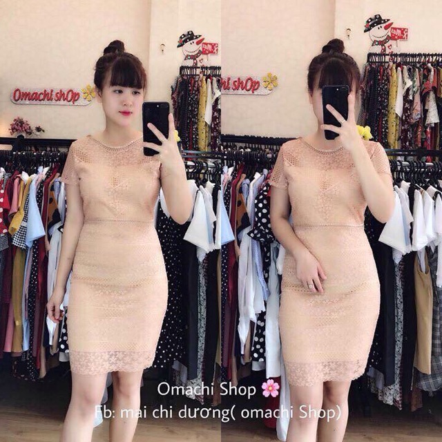 Đầm ren thiết kế
