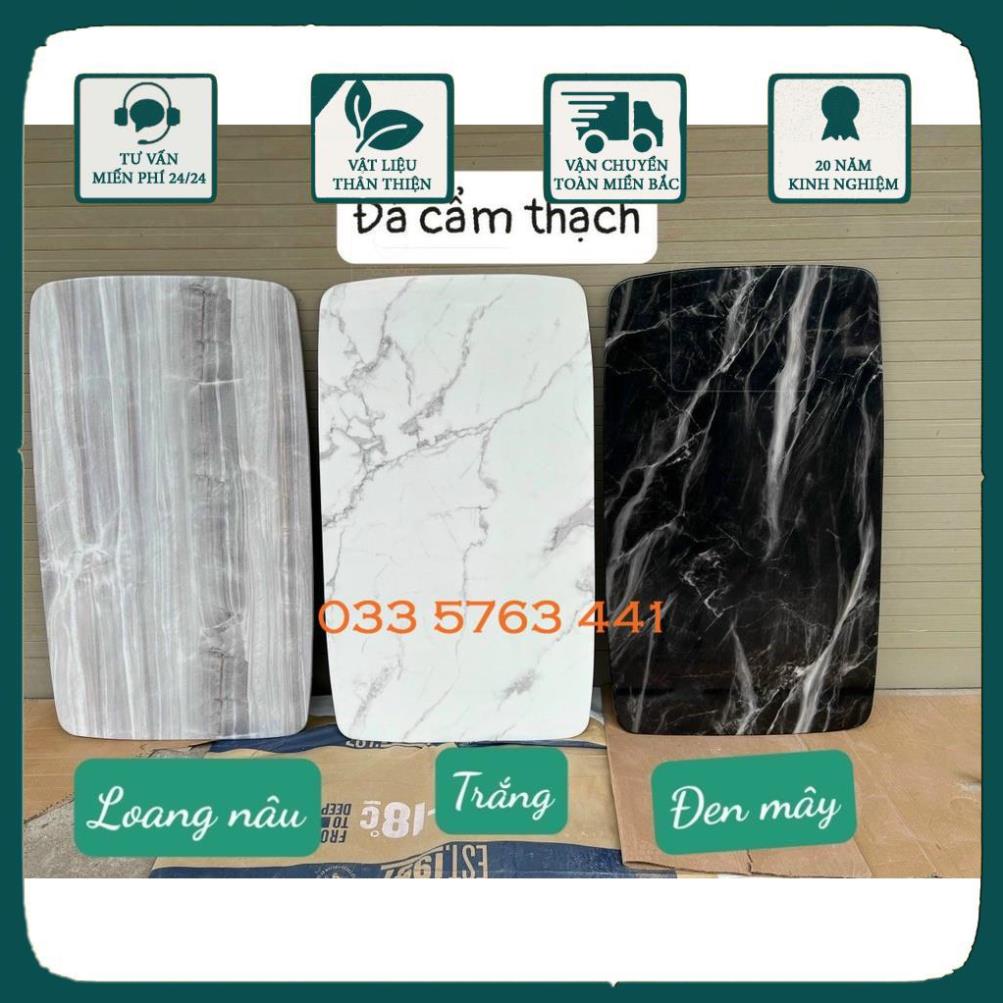 Bàn ghế ăn gỗ sồi mặt đá cao cấp kích thước 120x70cm hoặc 160x80cm tùy chọn