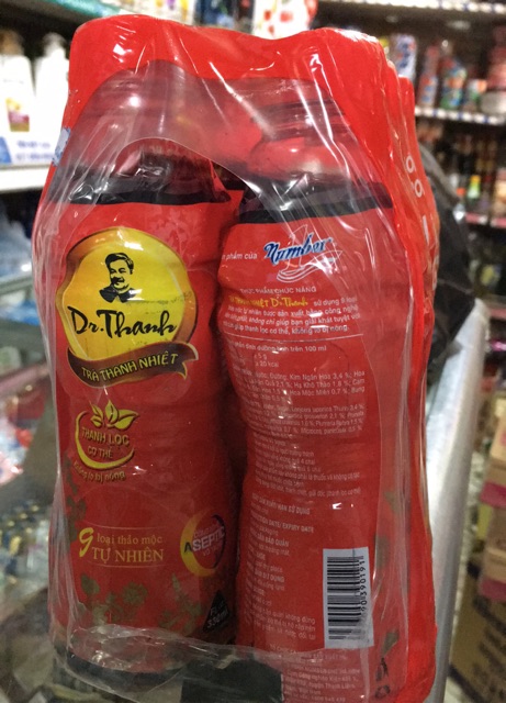 Trà Thanh Nhiệt Dr. Thanh Lốc 6 chai 330ml