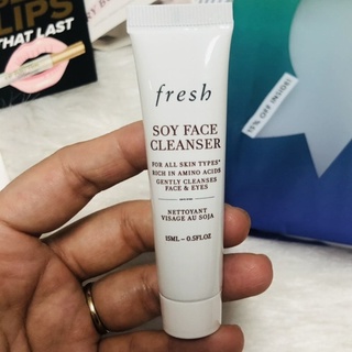 Minisize Sample mẫu thử Sữa rửa mặt Fresh soy face cleanser