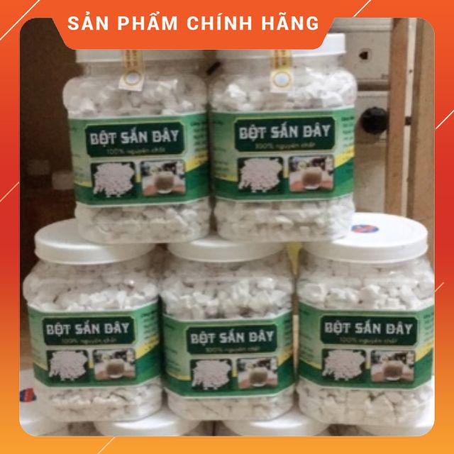 FREE SHIP Bột sắn dây nguyên chất 100% hộp nửa kg CHÍNH HÃNG