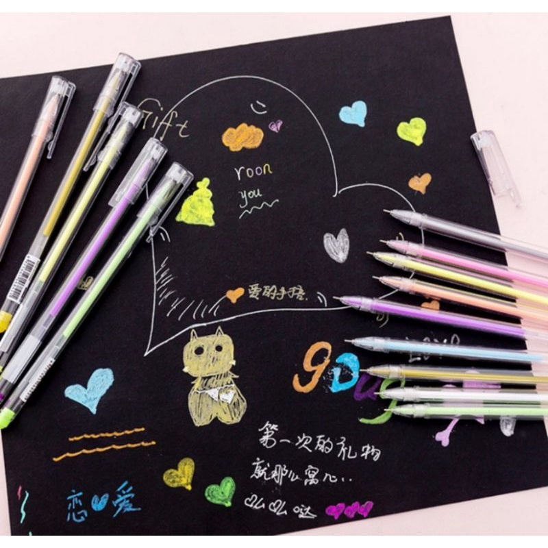 BÚT NHŨ HIGHLIGHT MINI 1021 0.5MM - BÚT KIM TUYẾN VIẾT THIỆP NÉT NHỎ CENVAVA