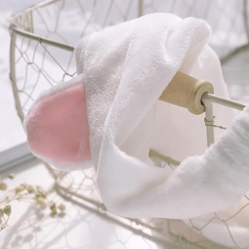 Băng Đô Vải Nhung Co Giãn Thiết Kế Tai Thỏ Đáng Yêu-LO-122