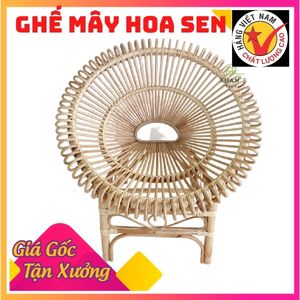 Ghế mây hoa sen hàng mỹ nghệ cao cấp,Ghế mây dùng thư giãn ,dùng cho quán cà phê,gia đình mang phong cách việt nam