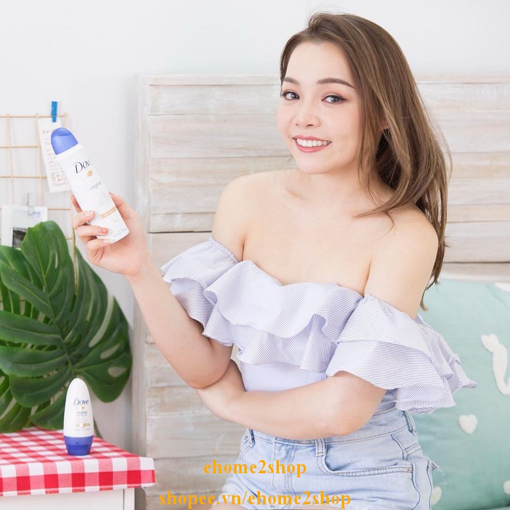 Xịt Khử Mùi Nữ 150Ml Dove Cotton Soft, shopee.vn/ehome2shop.