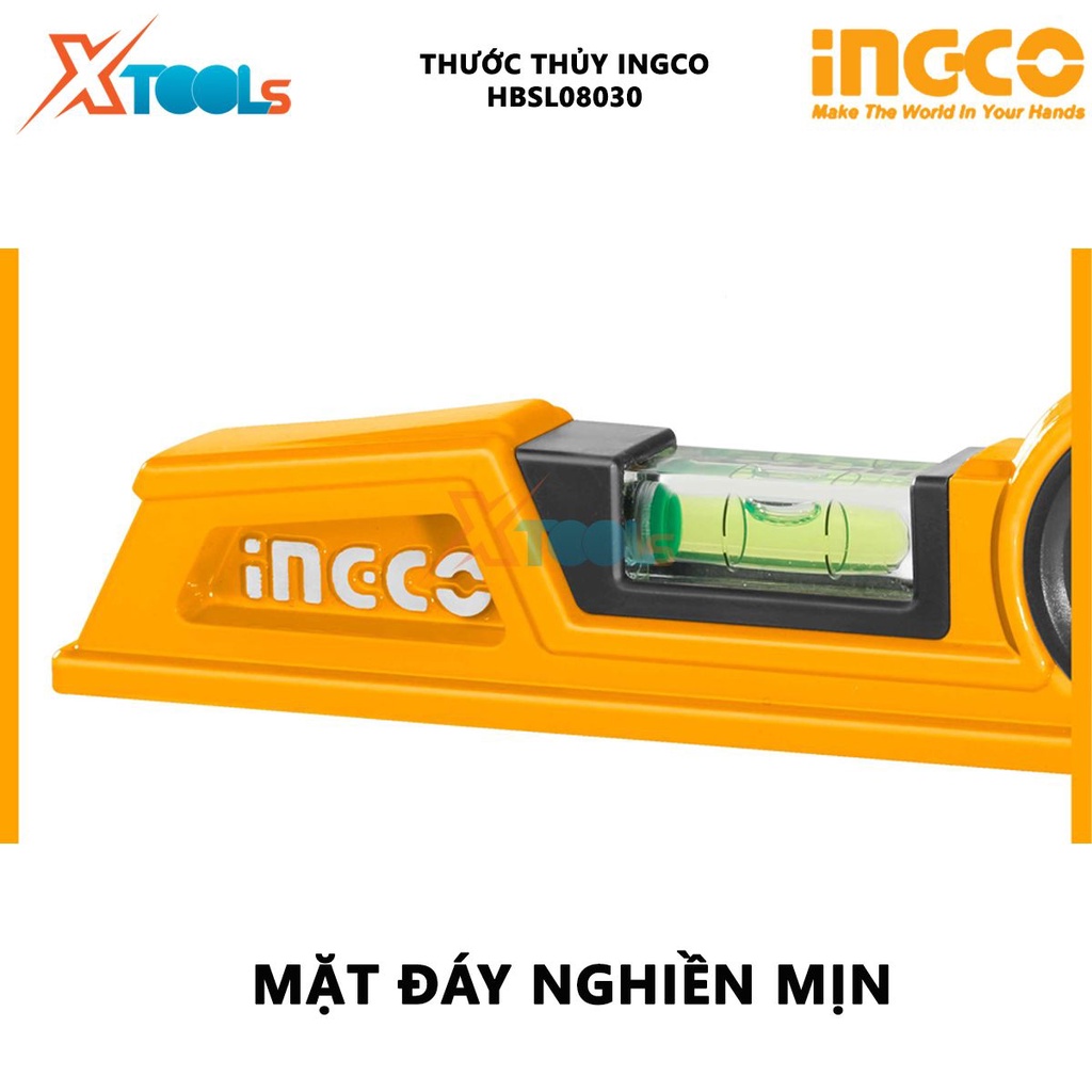 Thước thủy 24.5 cm INGCO HBSL08030