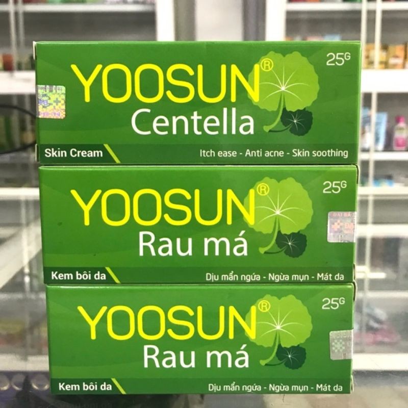 Kem rau má Yoosun ( ngừa mụn mát da , phòng rôm sảy , hăm tã )