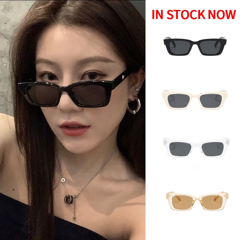 Kính mát gọng dáng vuông lớn chống tia UV kiểu dáng thời trang phong cách Hàn Quốc cho nam và nữ