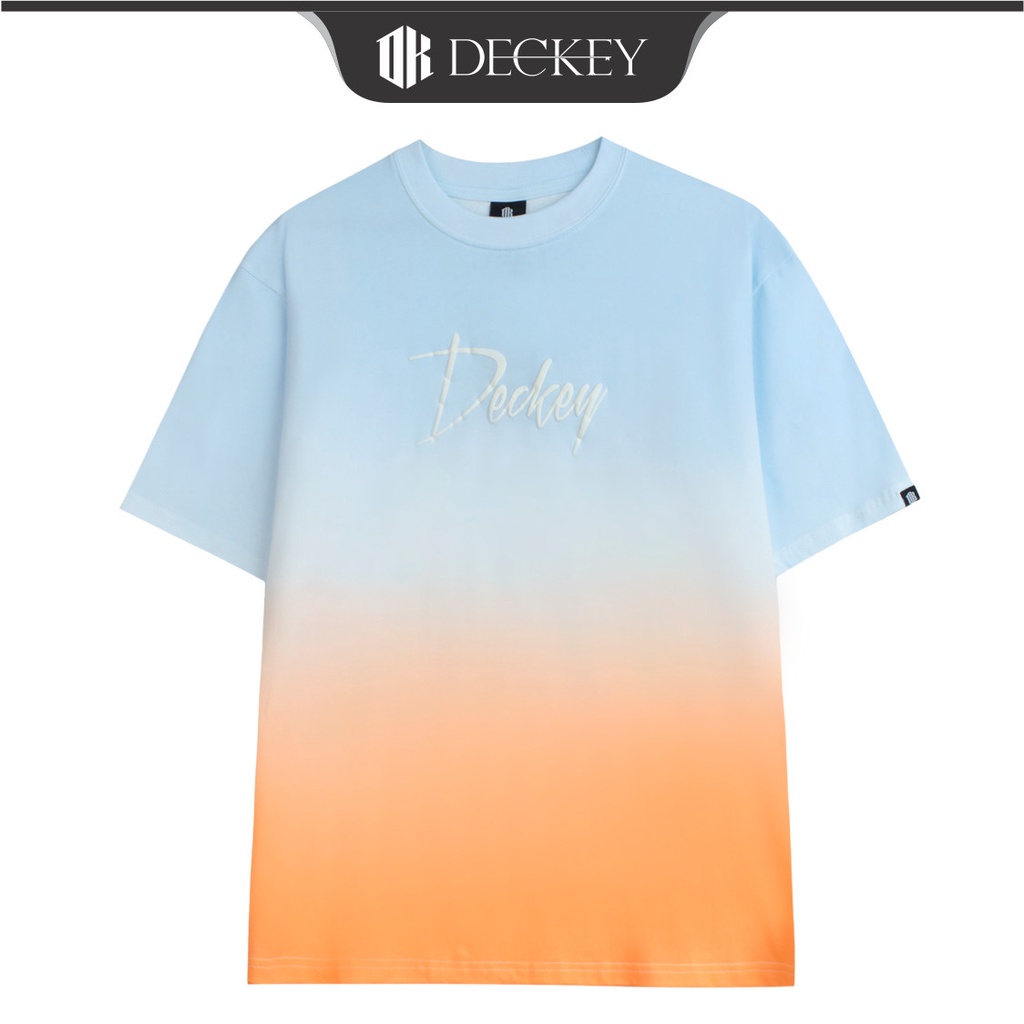 Áo Thun Cotton Unisex Nam Nữ Form Rộng Local Brand Deckey Pastel