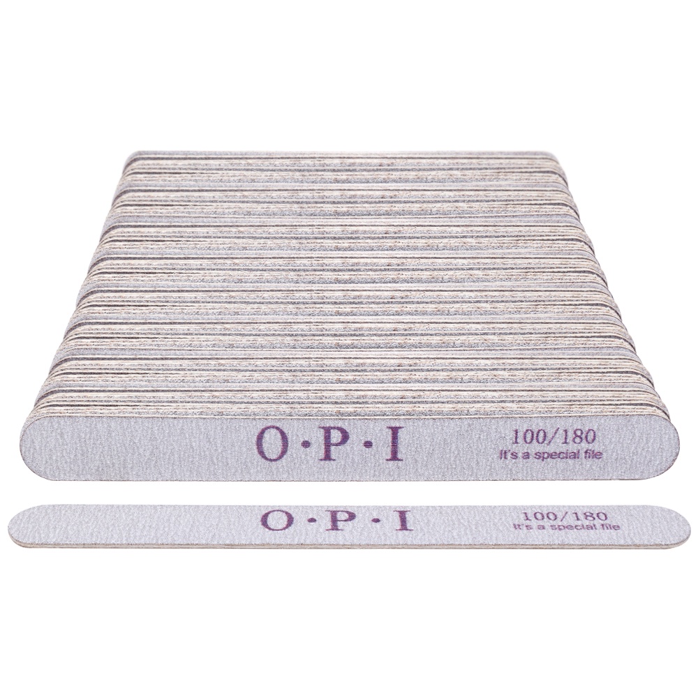 Set 10 Que Giũa Móng Chuyên Nghiệp 100 180 240 Bằng Chất Liệu Gỗ Xám