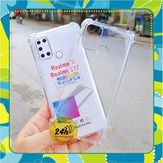 Ốp Lưng Dẻo Trong Chống Sốc Realme 7i ,C17 , Realme 6 , Realme c3i , Realme 5 , 5s , 5i , C11 , C12 ,C15 hàng dày loại 1