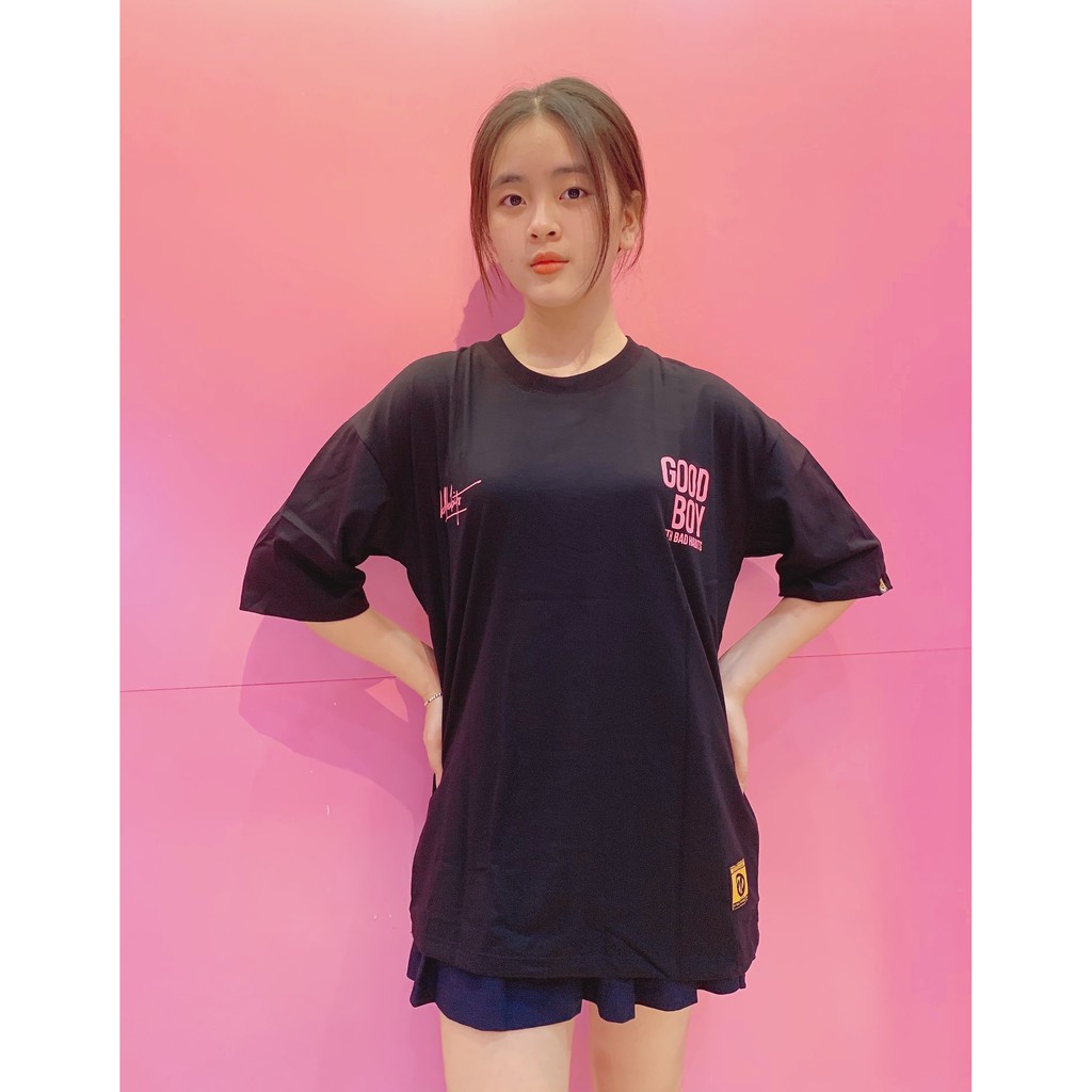 Áo Phông Oversize Good Đen 🌵🌵[RẺ VÔ ĐỊCH]🌵🌵 Áo Thun Tay Lỡ Unisex Form Rộng, Hotrrend,Áo Đôi, Áo Đội Áo Nhóm