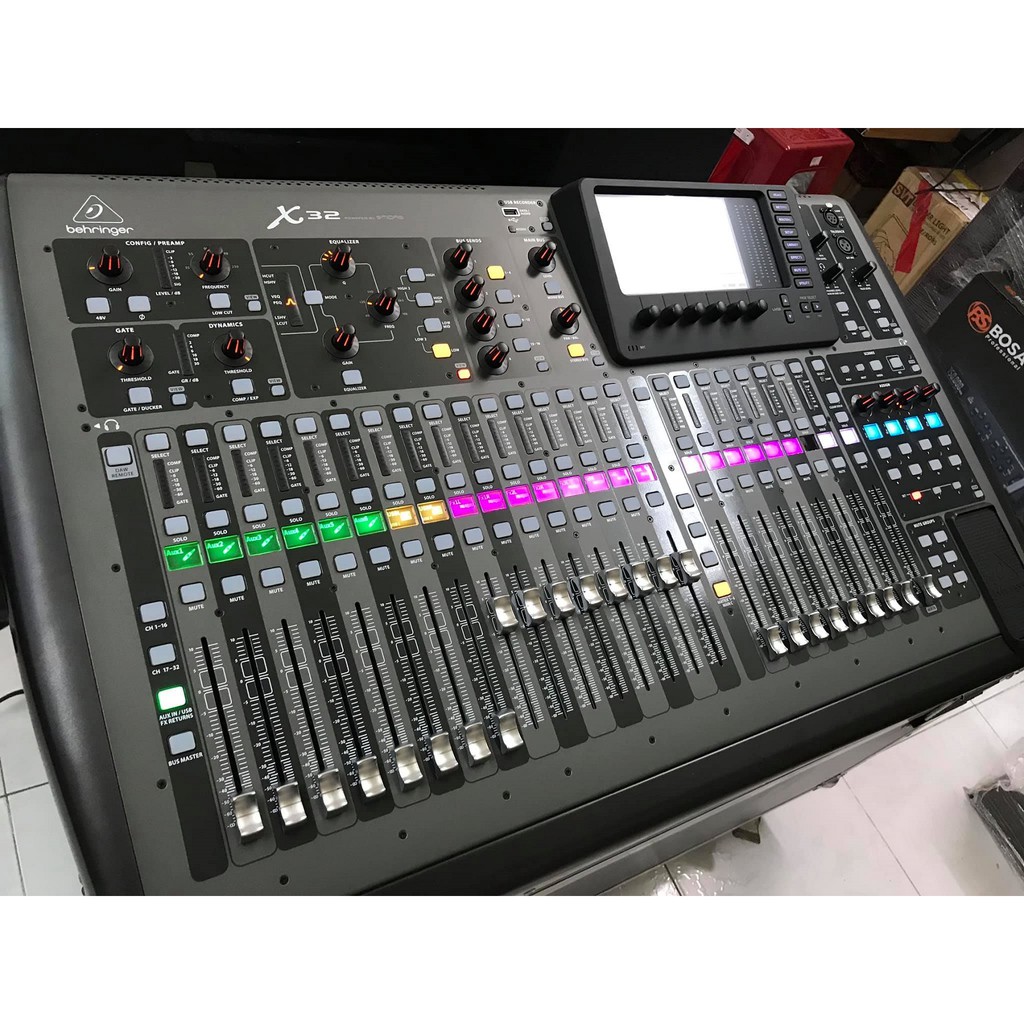 BÀN MIXER BEHRINGER X32 FULL DIGITAL 40 INPUT 25 BUS-NHẬP KHẨU CHÍNH HÃNG