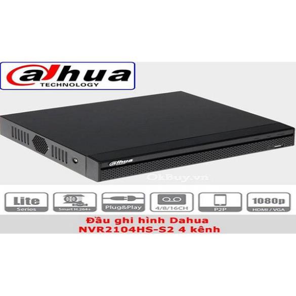 Đầu ghi hình IP NVR2104HS 4 kênh Dahua giá siêu rẻ