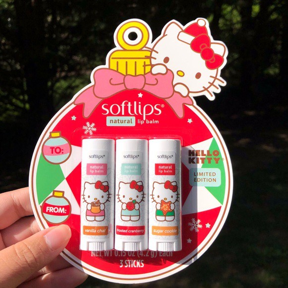 [Mã AFTHJ2567 giảm 15% tối đa 30K đơn 150K] Hello Kitty X Softlips LipBalm Mềm Môi