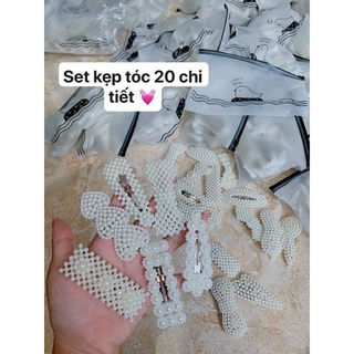 Set 20 kẹp tóc mái xinh nhất hành tinh