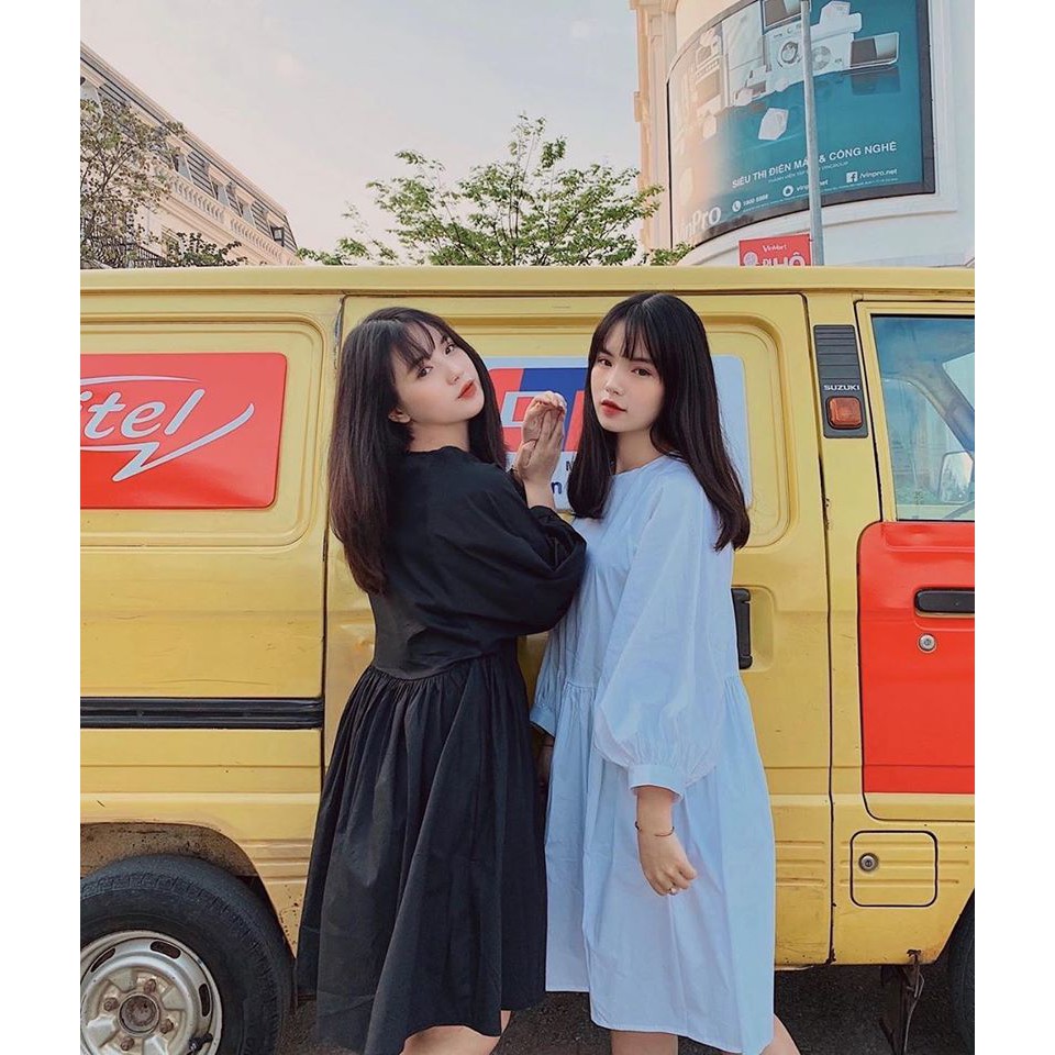 [Mã FAMAYWA2 giảm 10K đơn 50K] [ SIÊU XINH ] VÁY BBD TRẮNG ĐEN BÁNH BÈO TAY BỒNG TIỂU THƯ DỄ THƯƠNG/ VÁY TRẮNG NỮ | BigBuy360 - bigbuy360.vn