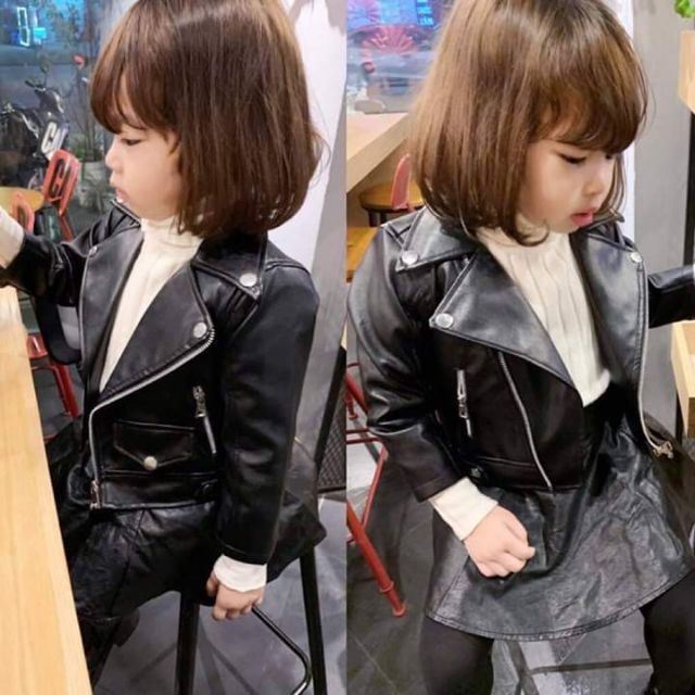 Áo da lót lông bé gái bé trai.