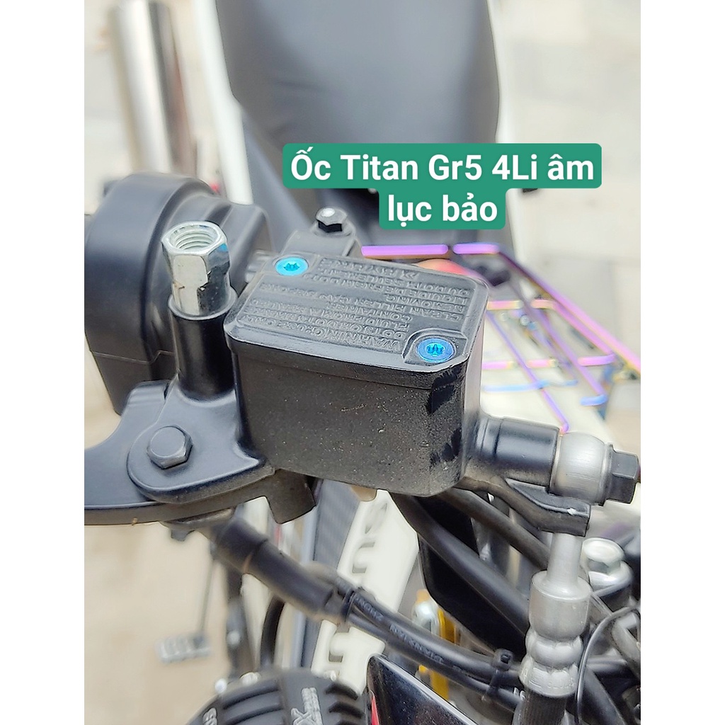 Ốc 4li Âm Titan Gr5 Gắn Nắp Bình Dầu Xe Máy