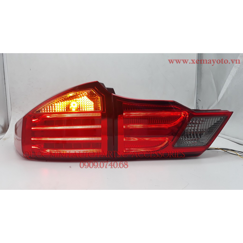 Đèn hâu cho Honda City 2015-2019 mẫu Mec Taiwan