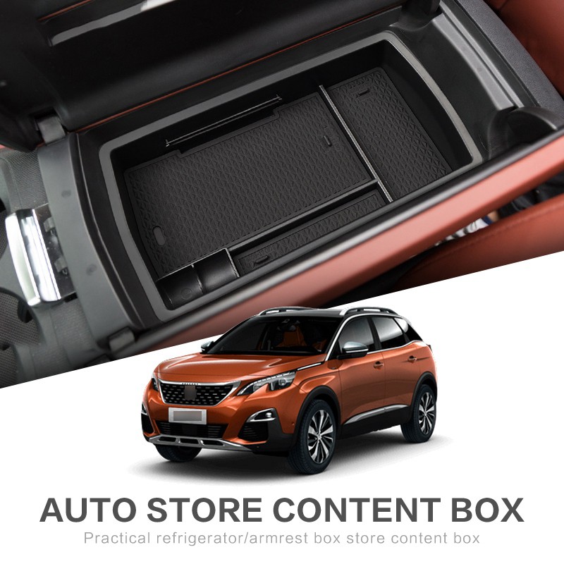 Hộp tỳ tay dành cho xe hơi Peugeot 3008 4008 5008 2017-2020 Mk2 3008gt Mkvn