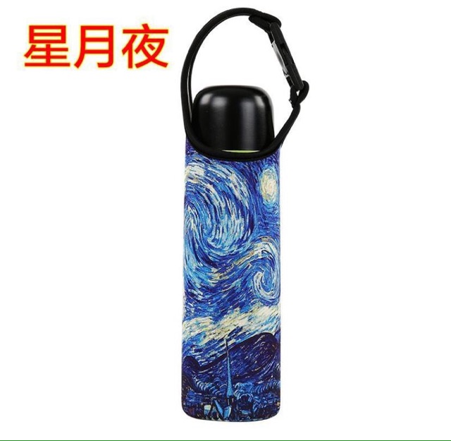 Túi vải đựng bình nước, bình giữ nhiệt 500ml siêu xinh - Túi bảo vệ bình nước cực chắc chắn