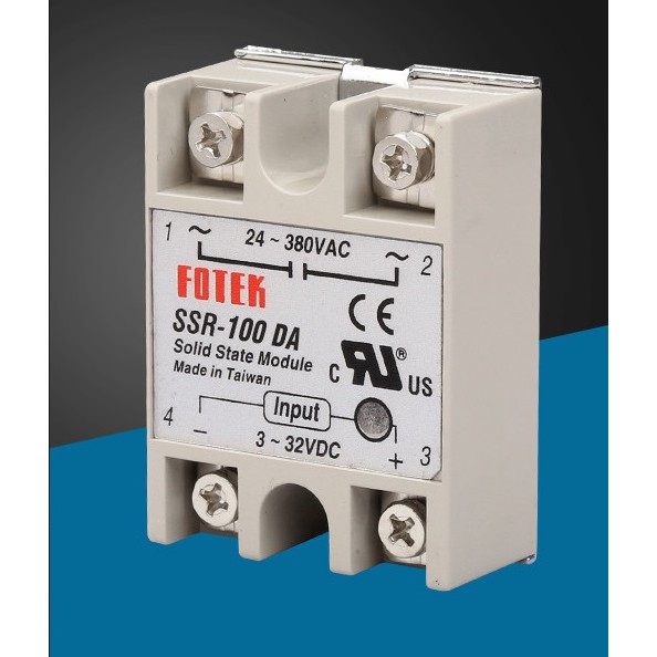 Solid State Module SSR - 100DA ( Relay Rơ le bán dẫn ) Fotek
