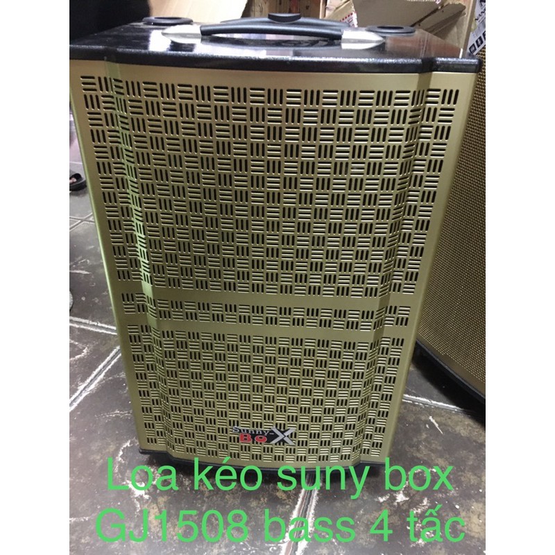 Loa kéo suny box GJ1508 bass 4 tấc