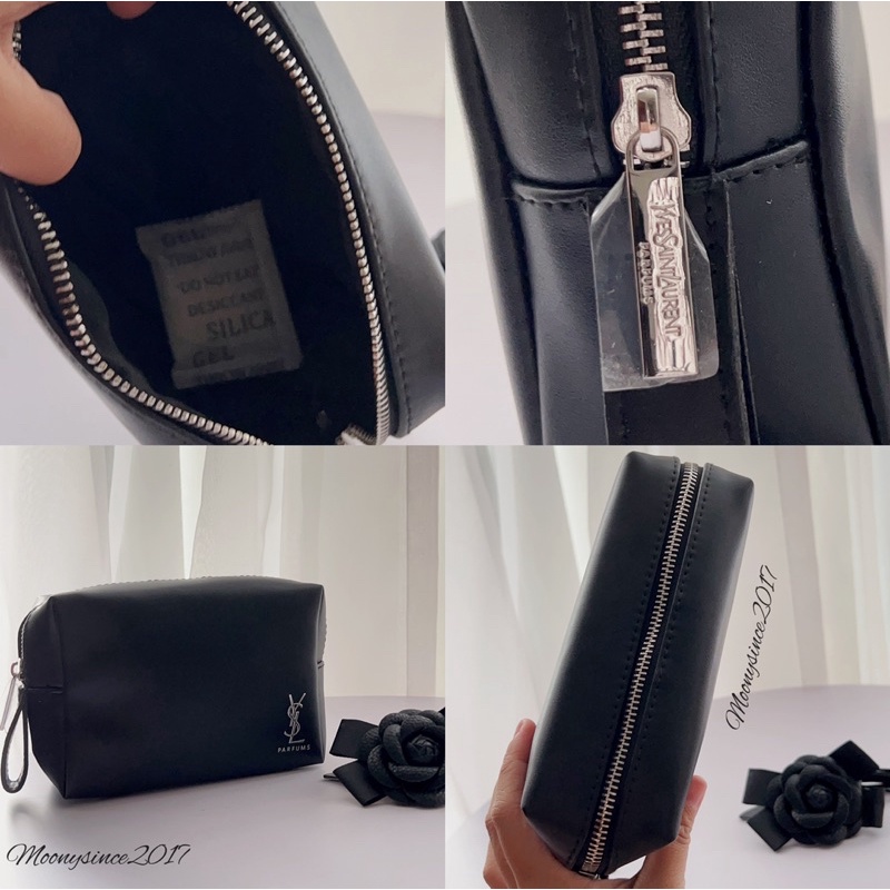 Túi bóp make up Y$L gift Glossy Pink Makeup Bag Cosmetic Pouch Travel