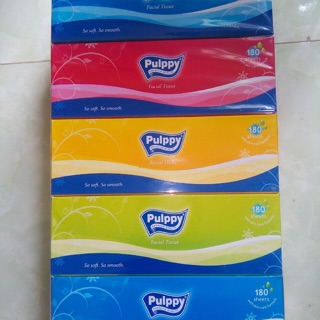 5 Hộp Giấy Ăn Rút Pulppy Chất Lượng Cao