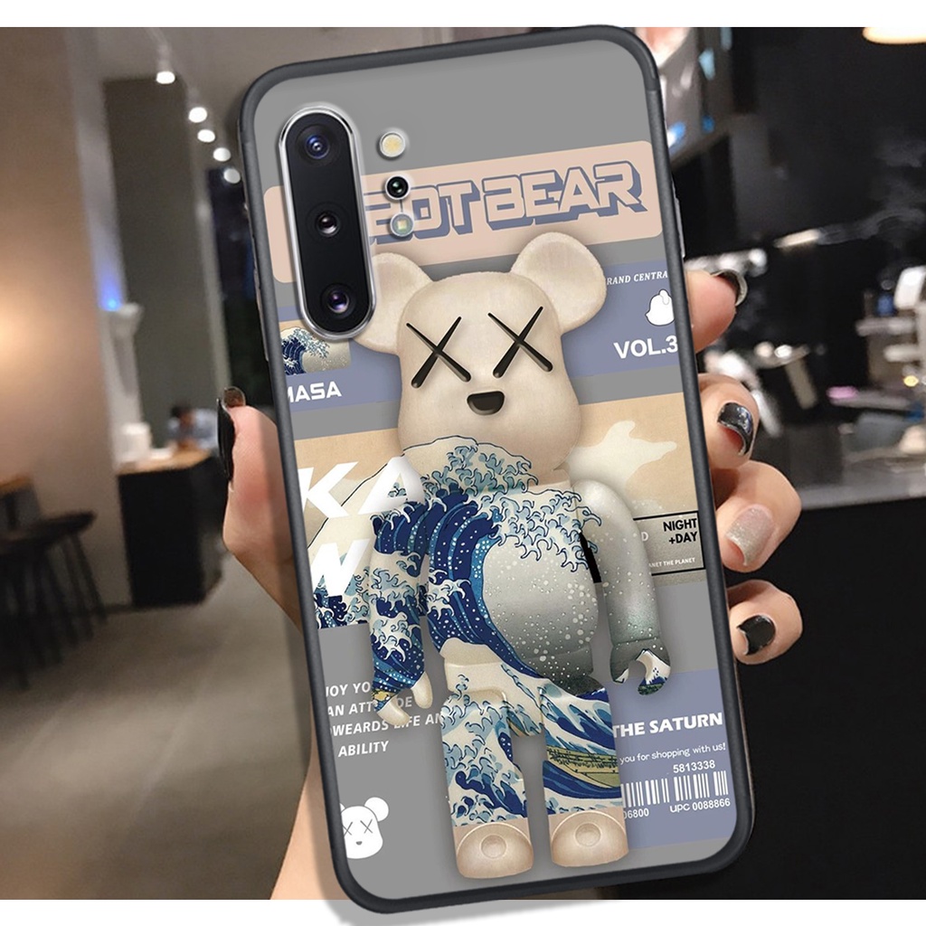 [HOT]ỐP SAMSUNG NOTE 8 - NOTE 9 - NOTE 10 - NOTE 10 PLUS  , In Hình Gấu Robot họa tiết L-V màu sắc cực đẹp.