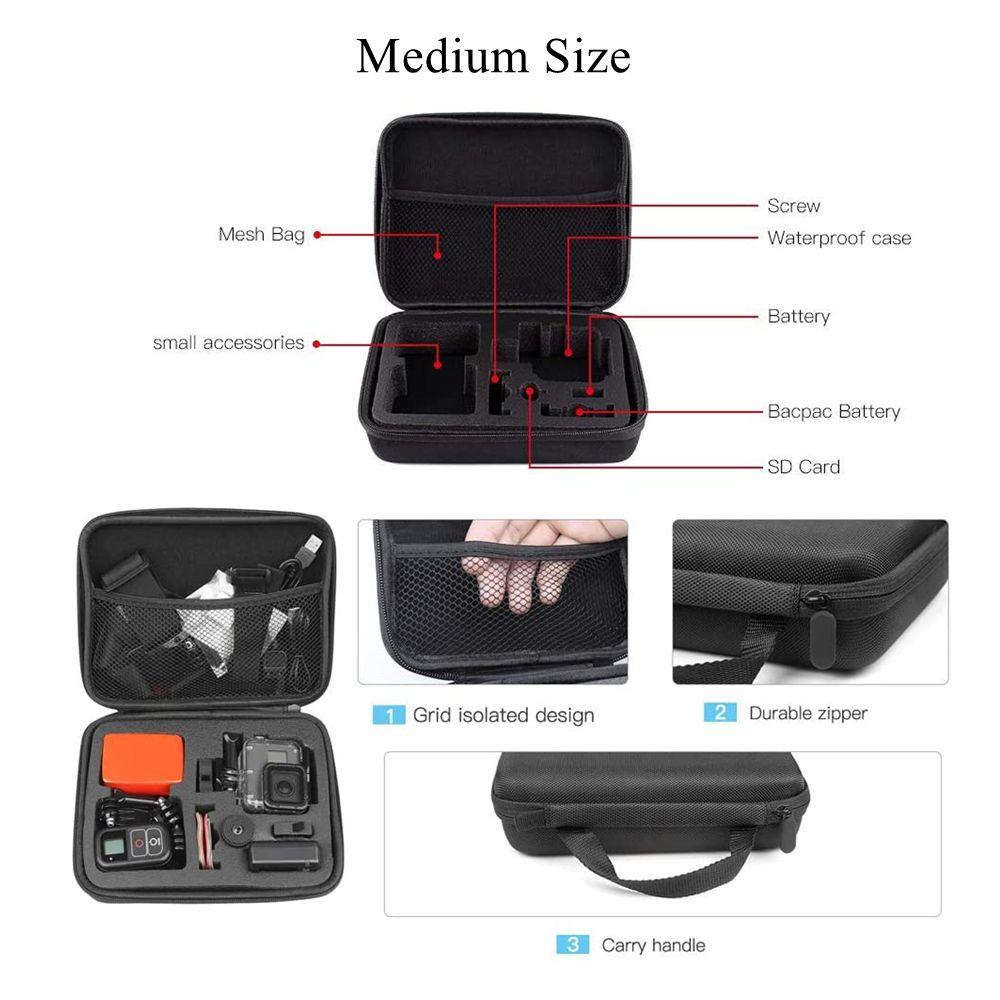 Túi Đựng Chống Sốc EVA Cho Go Pro Hero 8 / 7 / 5