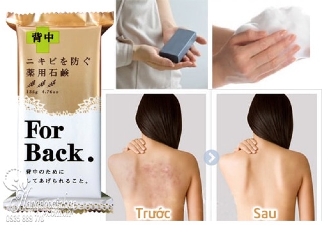Xà Bông Giảm Mụn Lưng For Back Nhật Bản 135g