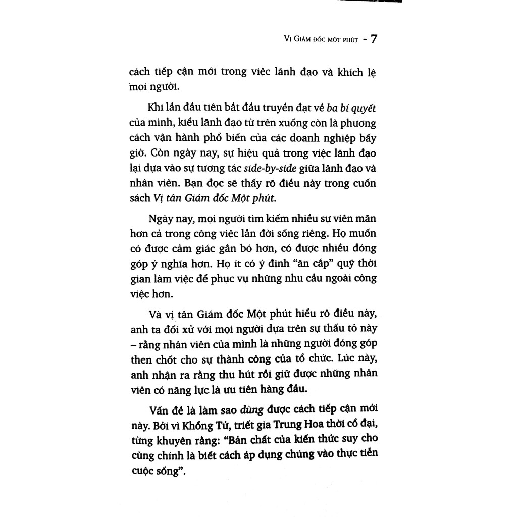 Sách - Vị Giám Đốc Một Phút - Phương Pháp Quản Lý Hiệu Quả Nhất Thế Giới | BigBuy360 - bigbuy360.vn