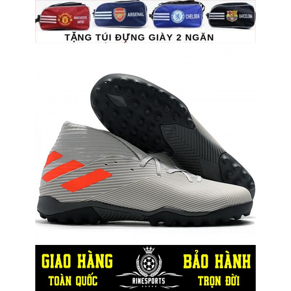 (HÀNG THAILAND) GIÀY BÓNG ĐÁ SÂN CỎ NHÂN TẠO 𝗔𝗱𝗶𝗱𝗮𝘀 Messi 19.3 xám.TF.CAM KẾT Y HÌNH-CAM KẾT HÀNG