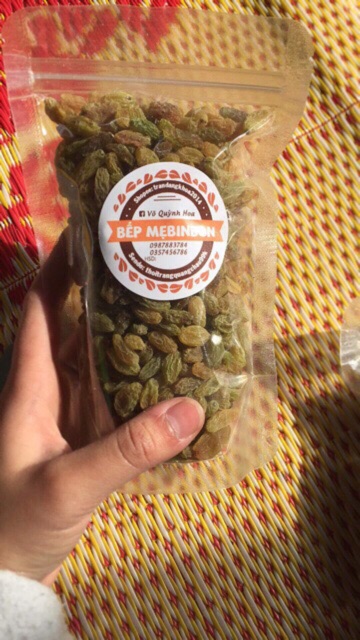 500gr nho xanh đà lạt sấy dẻo