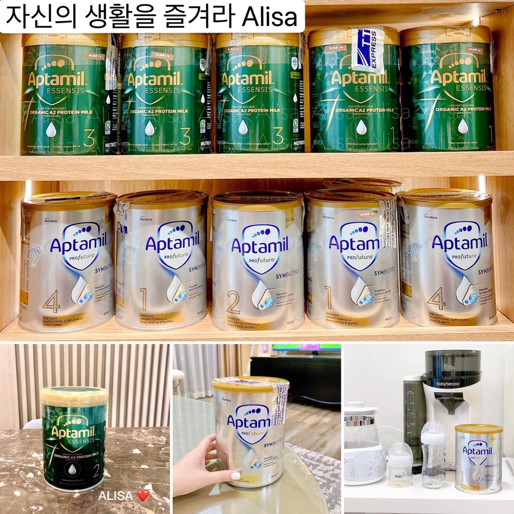 Sữa Aptamil Úc pháp triển toàn diện cho bé Hộp 900g - ALISA