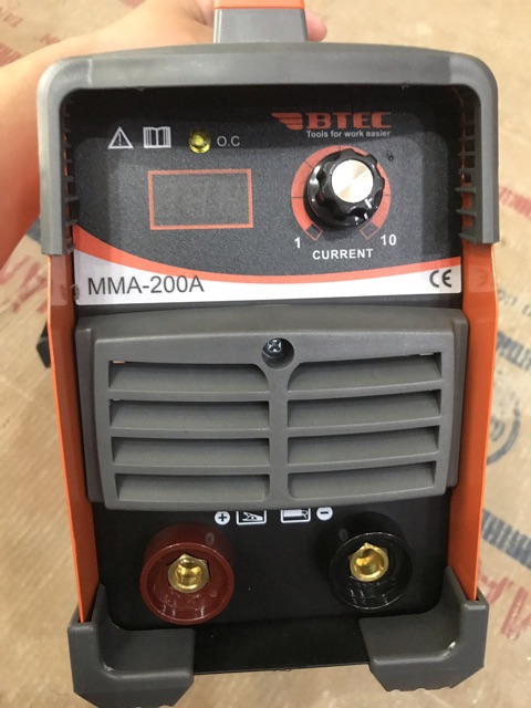 Máy hàn BTEC 200MMA chính hãng BH 1 năm xác to nha 3bo 4 tụ